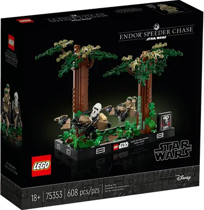 Endor Speeder Chase Diorama
