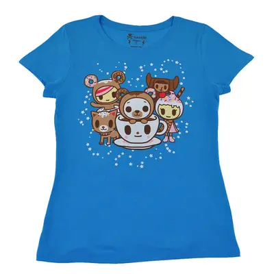 Donut Bear Women's Tee, Blue