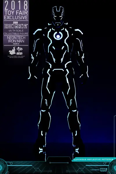 MMS 485 Iron Man Mark IV Neon Tech