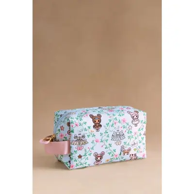 TOKIDOKI PAPER DRESSES TRAVEL POUCH