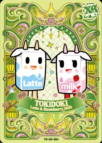Latte&amp; Strawbery Milk