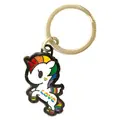 Kawaii round the World Keychain Rainbow