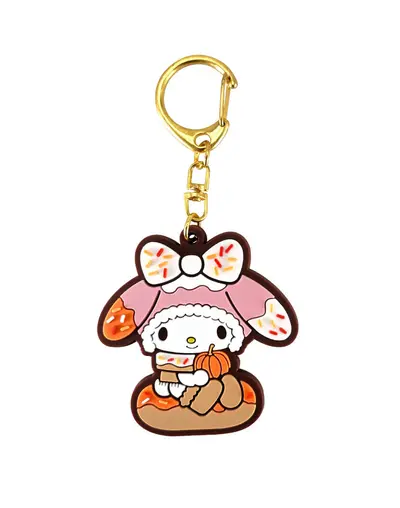 Tokidoki X Hello Kitty and Friends Pumpkin Spice Rubber Keychain - My Melody