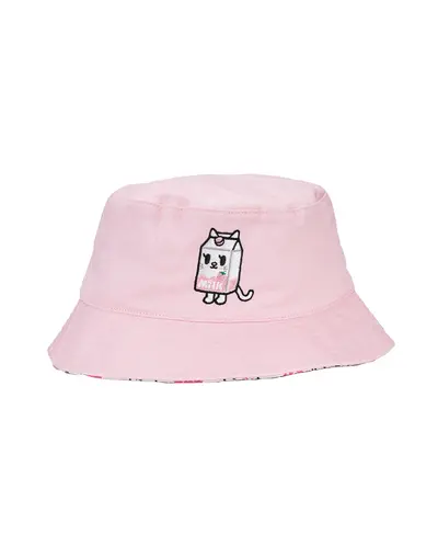 Strawberry Patch Reversible Bucket Hat