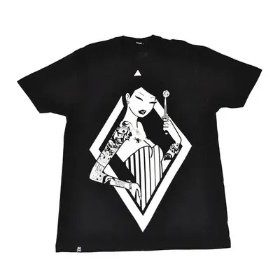 tokidoki TKDK - Pin Stripes Men's Shirt, Black