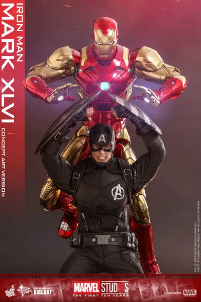 MMS 489 Iron Man Mark XLVI (Concept Art Ver.)