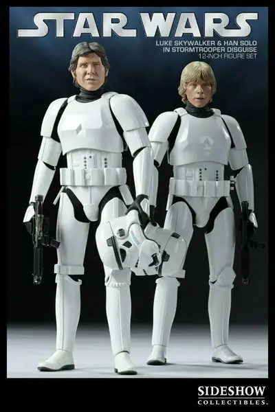 Luke Skywalker & Han Solo - Stormtrooper Disguise