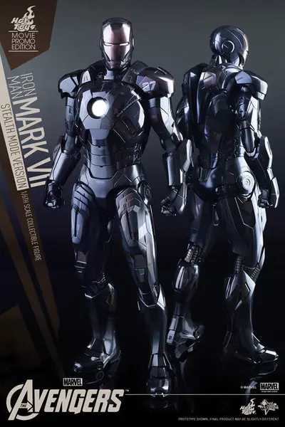 MMS 282 Iron Man Mark VII (Stealth Mode Version)