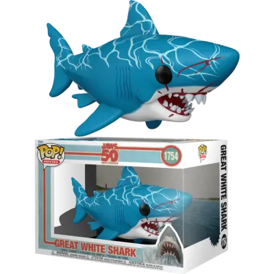 Great White Shark (Retro) Pop! Movies