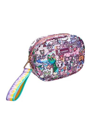 20th Anniversary Round Zip Pouch Wristlet