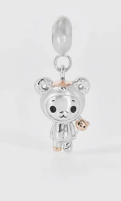 Biscotti charm, rose gold