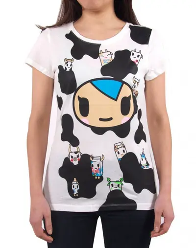 Moo Moo Women's Shirt, White