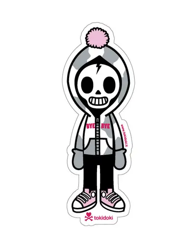 Bye Bye Die Cut Sticker