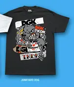 DGK Dog Black Tee Shirt
