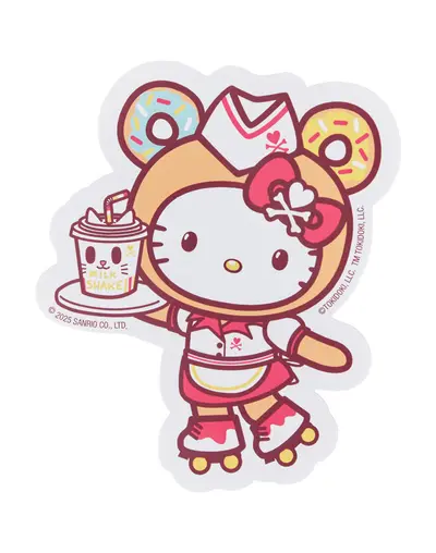 tokidoki x Hello Kitty and Friends Fast Food Collection Hello Kitty Sticker