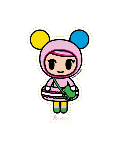 Charlotte Die Cut Sticker