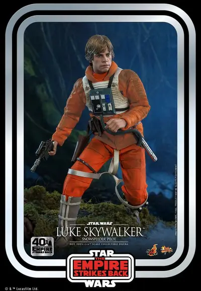 MMS 585 Luke Skywalker Snowspeeder Pilot (40th Anniv)