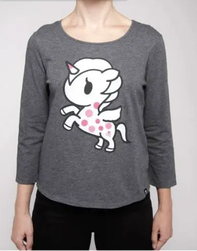 Palina Unicorno Pink polka dot 3/4 Tee
