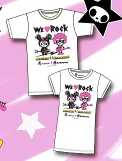 SDCC 2013 Exclusive Mad Barbarians We Love Rock Tee Shirt