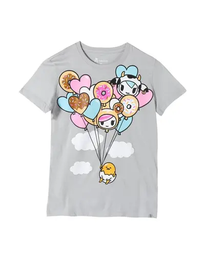 tokidoki x Hello Kitty - Latte Kitty Love Women's Hoodie, Black