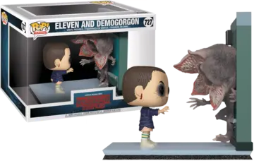 Eleven and Demogorgon Pop! Television