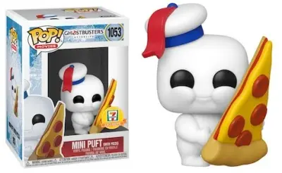 Mini Puft (With Pizza) Pop! Movies