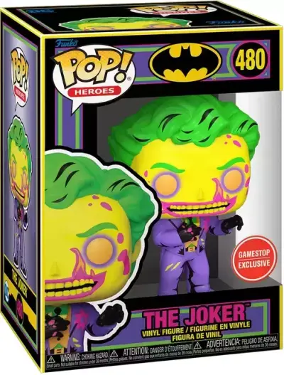 The Joker Blacklight Pop! Heroes