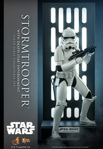 MMS 736 Stormtrooper with Death Star