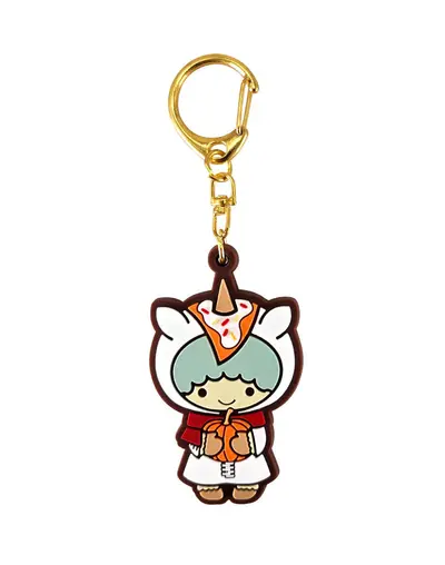 Tokidoki X Hello Kitty and Friends Pumpkin Spice Rubber Keychain - Kiki