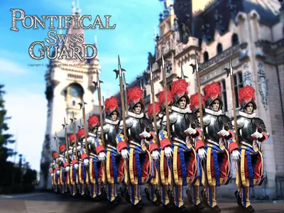 COOMODEL SERIES OF EMPIRES - PONTIFICAL SWISS GUARD