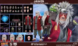 Jiraiya - Deluxe Version - 1/6 (RocketToys)