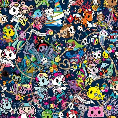 tokidoki x JuJuBe - Sea Punk