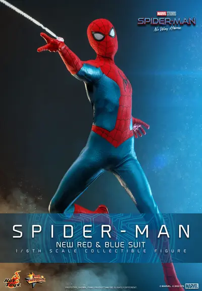 MMS 680 Spider-Man (New Red & Blue Suit) Deluxe