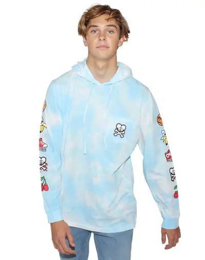 Clouded Long Sleeve Hoodie