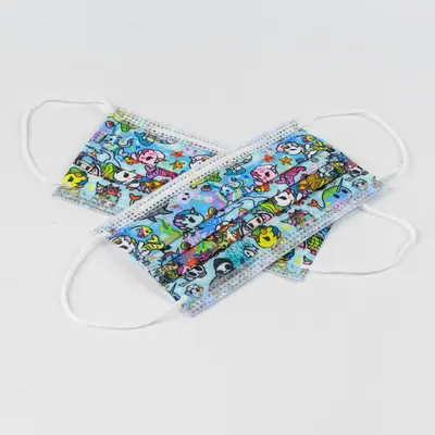 tokidoki Disposable Face Mask - Seapunk