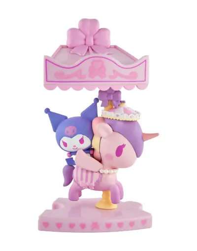hello kitty sweet pink carousel   Kuromi